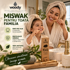 Miswak natural din lemn de Arak Woody – imagine 5