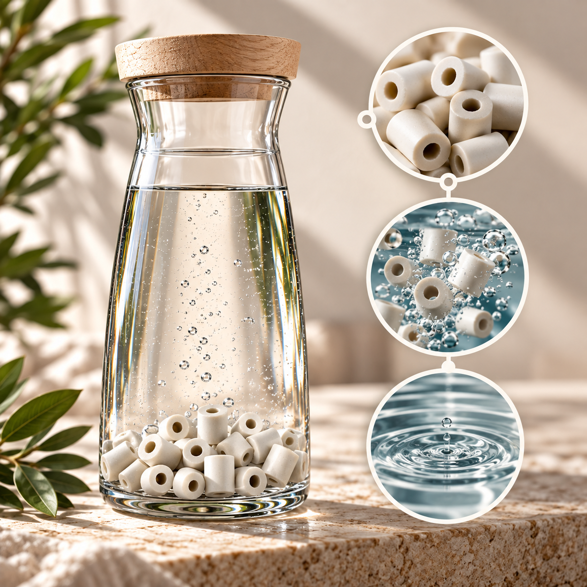 Perle ceramice EM Woody – imagine 2