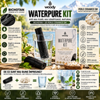 Kit inițiere Woody cu Binchotan și perle ceramice EM – infografic despre kit