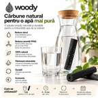 Kit inițiere Woody cu Binchotan și perle ceramice EM – imagine 2